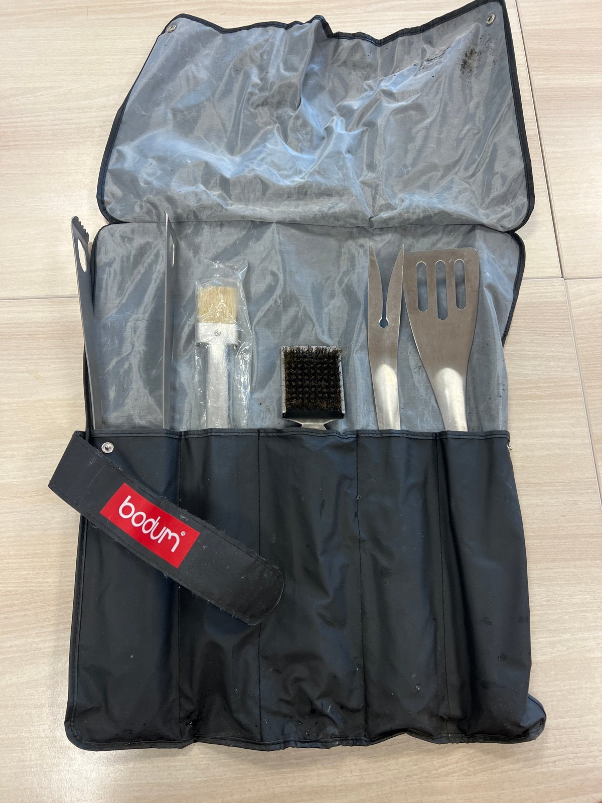 Bodum BBQ gereedschap set - Zo goed als nieuw, Ophalen of Verzenden, Zo goed als nieuw