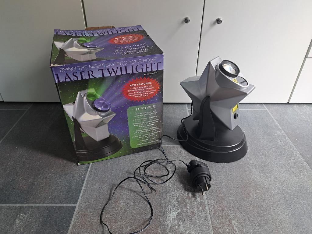 Laser Twilight Sterrenprojector, Ophalen of Verzenden, Gebruikt, Sterrenhemel projector, sfeerverlichting