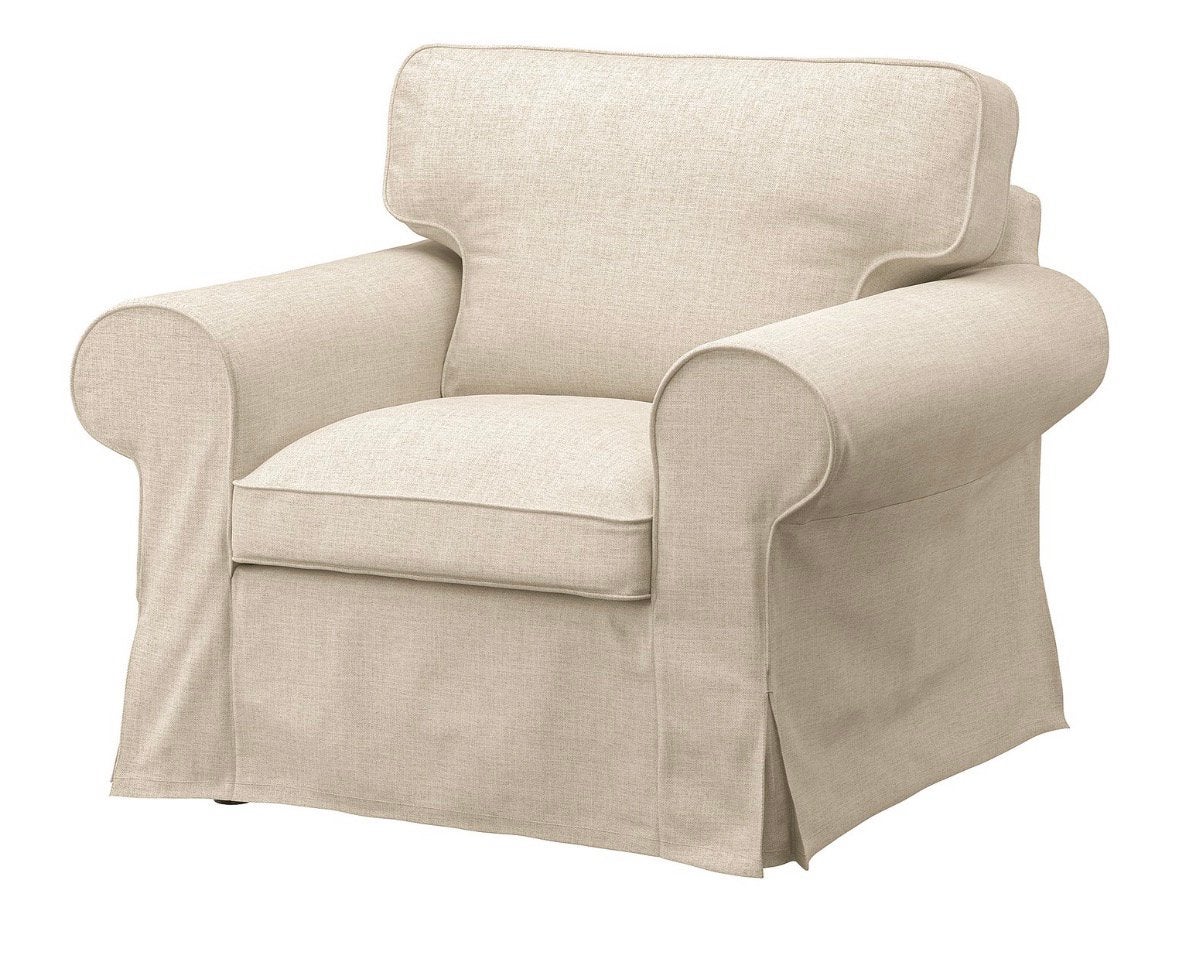 IKEA Ektorp stoel beige, Ophalen, Zo goed als nieuw, Overige kleuren, Eén
