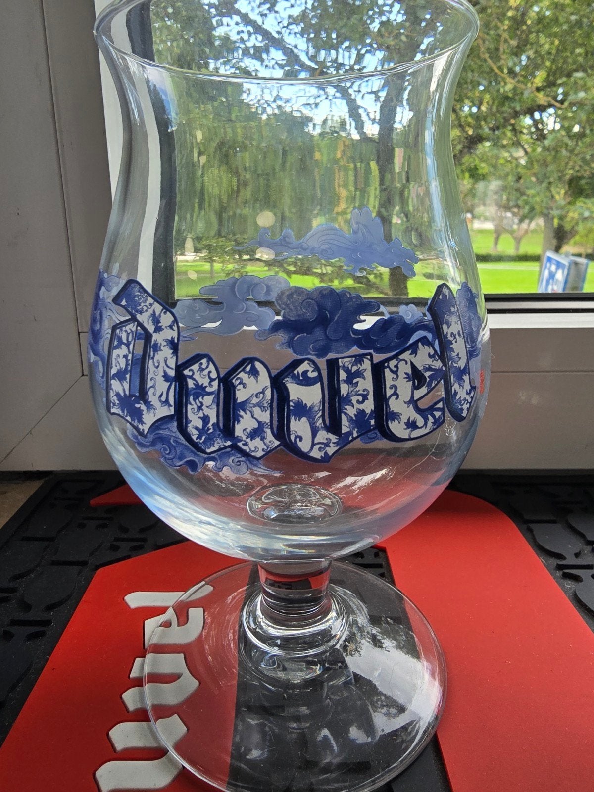 Duvel glas Porselein, Verzamelen, Ophalen of Verzenden, Nieuw, Glas of Glazen, Duvel