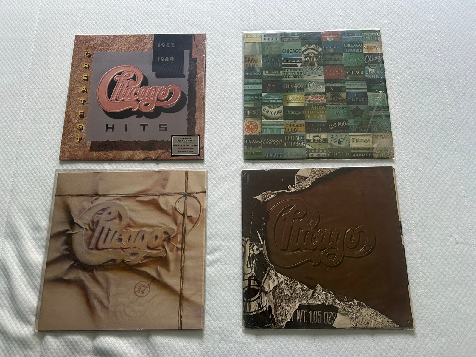 4 mooie Chicago Vinyl platen, LP, Gebruikt, Ophalen of Verzenden, 12 inch