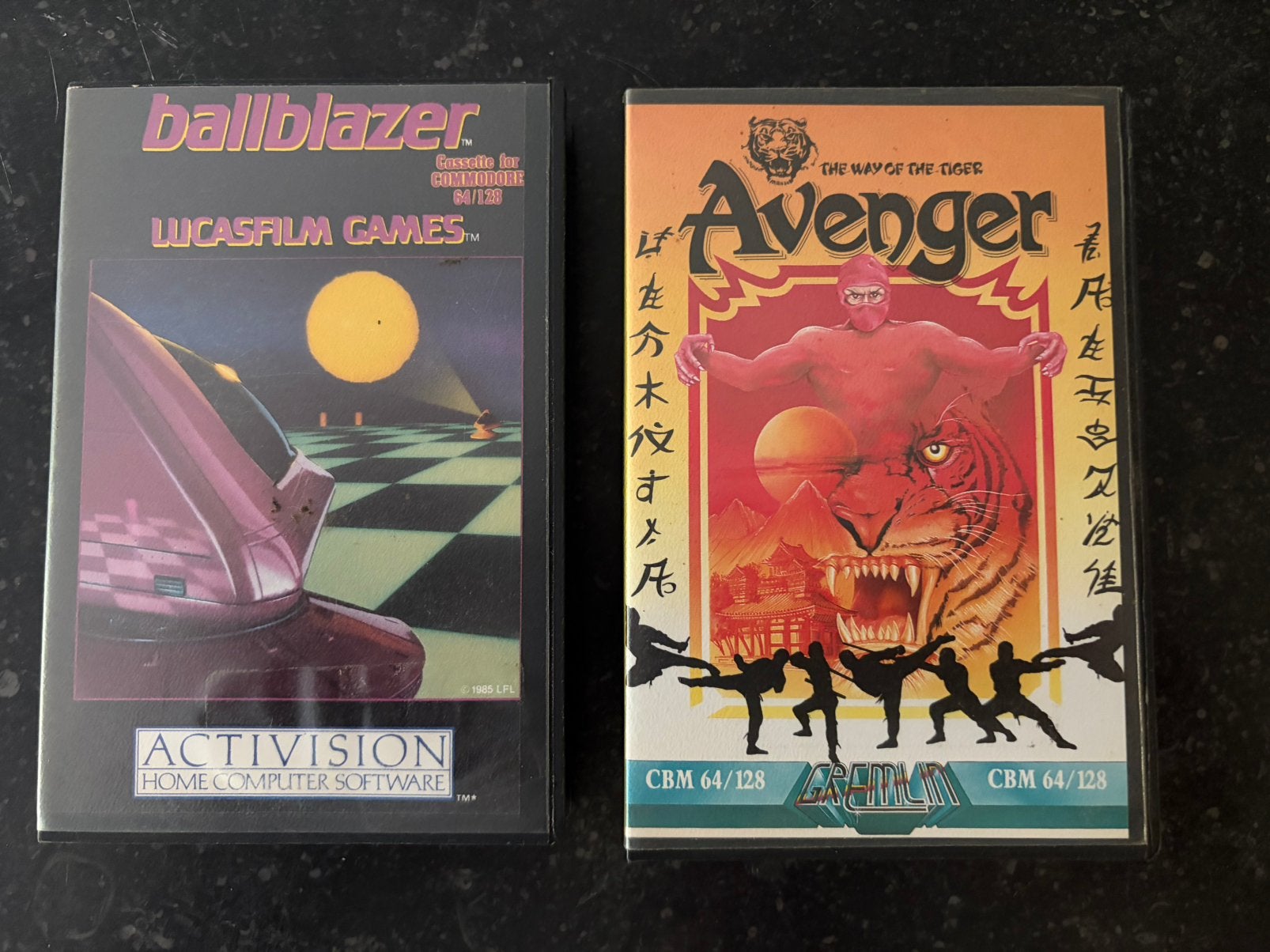 Ballblazer en Avenger game voor Commodore 64, Computers en Software, Ophalen of Verzenden