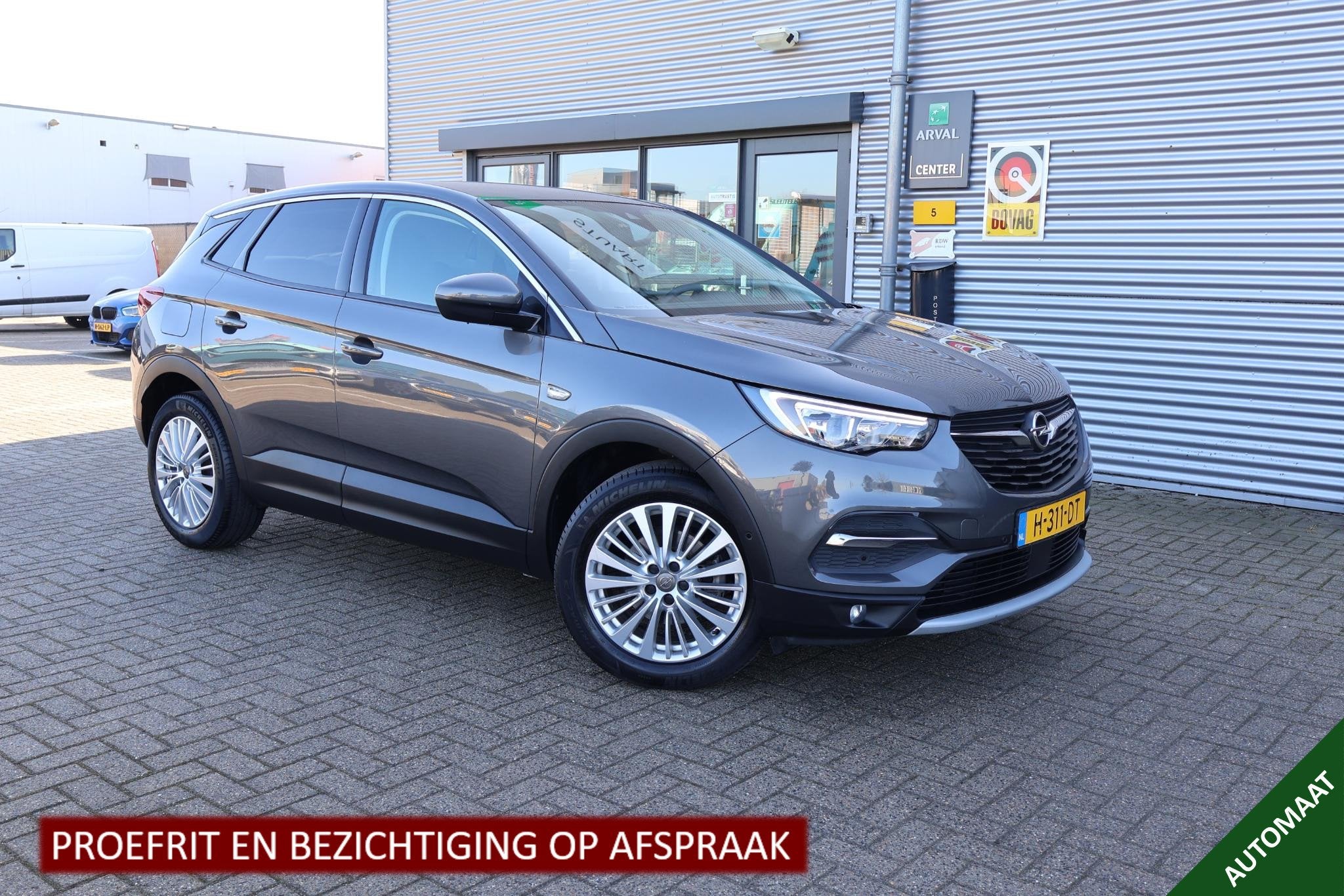 Opel Grandland X 1.2 Turbo Innovation 1e Eigenaar | Volledig, Auto's, Opel, Gebruikt, 1199 cc, Leder en Stof, Origineel Nederlands