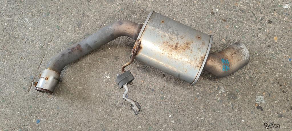 Achterste uitlaat einddemper BMW 1 serie E81 E87 N47 7791927, Gebruikt, -, -, Ophalen of Verzenden