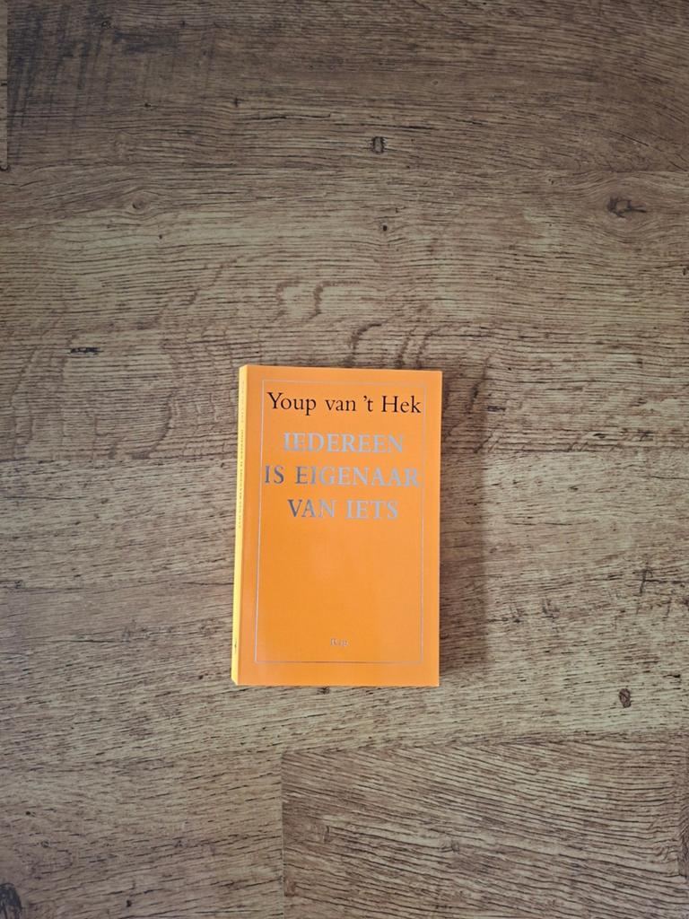 Youp van 't Hek - Iedereen is eigenaar van iets, Ophalen of Verzenden, Zo goed als nieuw, Youp van 't Hek