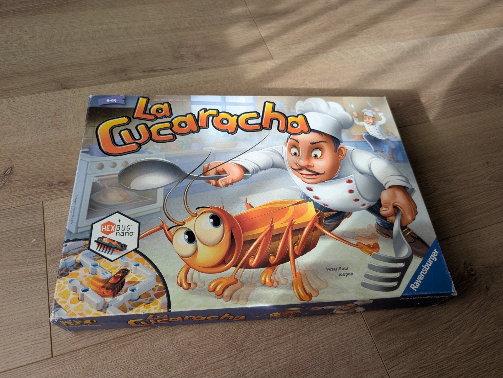 La Cucaracha nette staat, Ophalen, Zo goed als nieuw