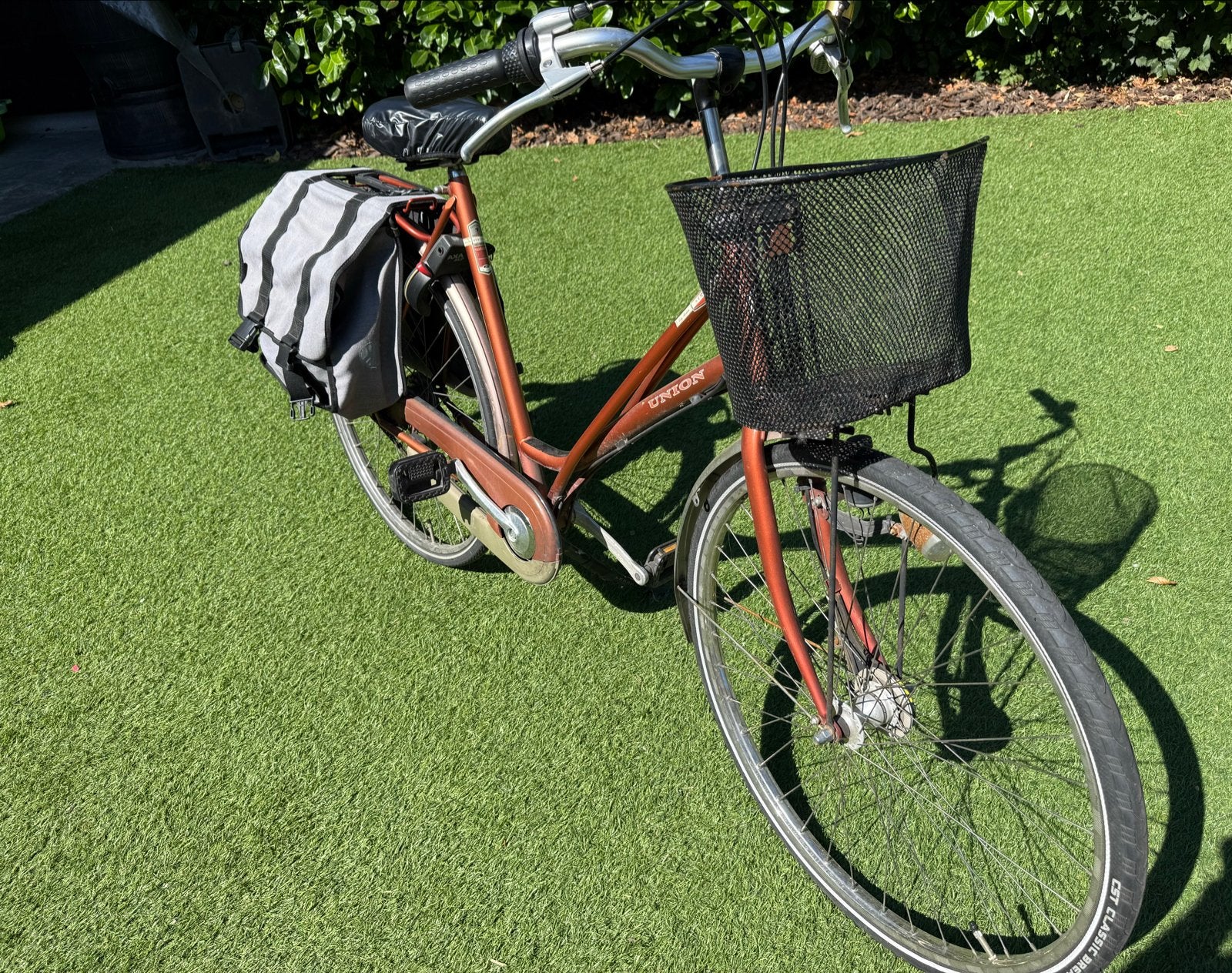 Union damesfiets, Gebruikt, Versnellingen, 50 tot 53 cm, Schijfrem