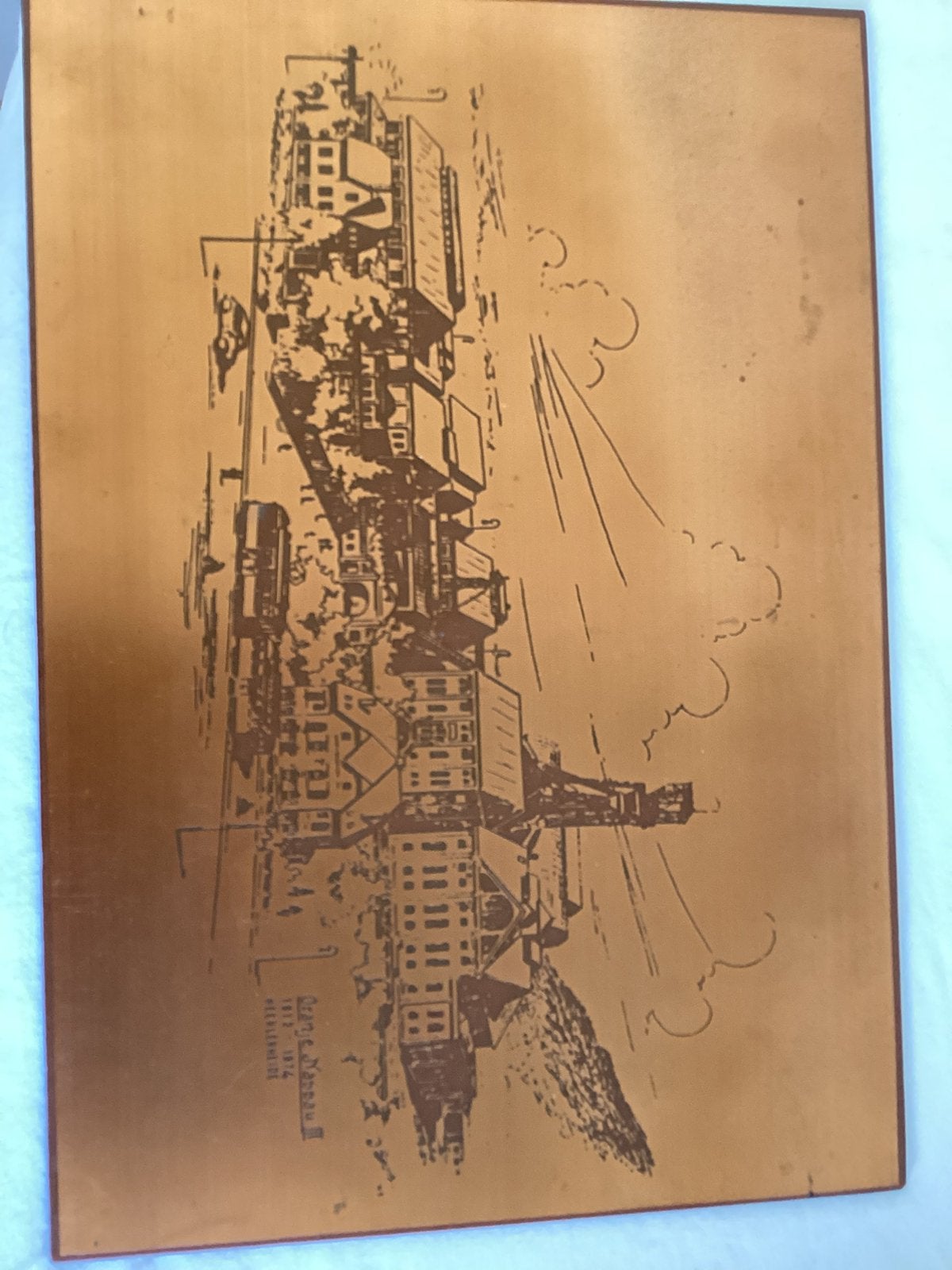 Kopergravure Limburgse mijnen (Heerlen), Ophalen of Verzenden