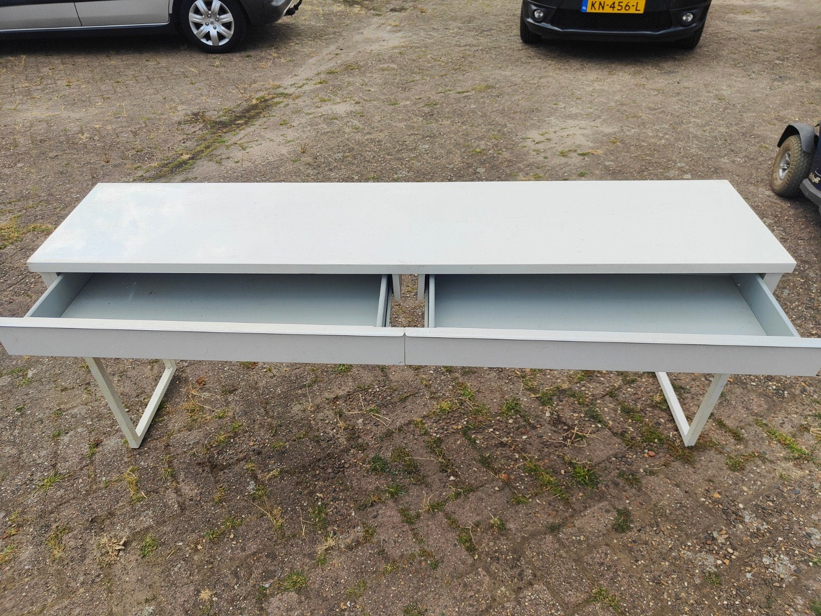 Sitetable, Huis en Inrichting, Tafels | Sidetables, Ophalen, 25 tot 50 cm, Rechthoekig, 150 tot 200 cm