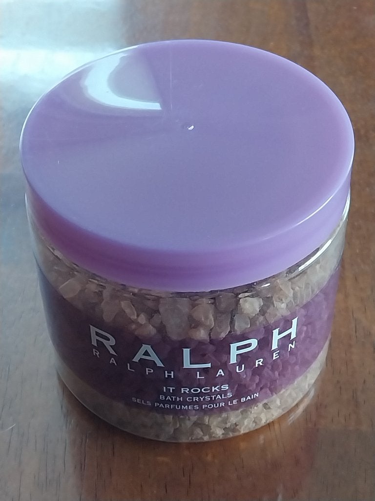 RALPH Ralph Lauren It Rocks Badzout 400gram, Ophalen of Verzenden, Nieuw, Bad & Douche