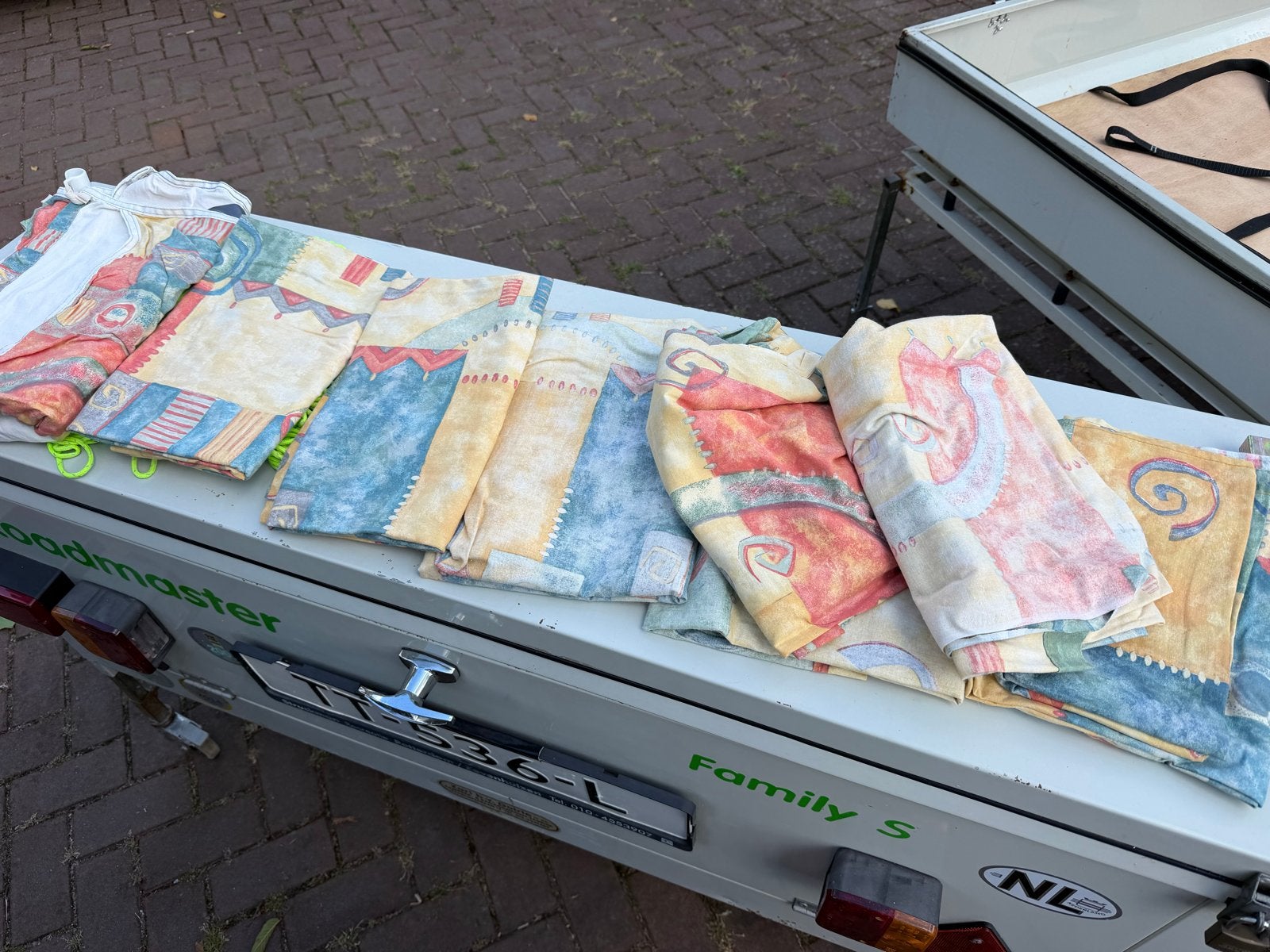 Gordijnenset Roadmaster Family S, Caravans en Kamperen, Ophalen, Gebruikt