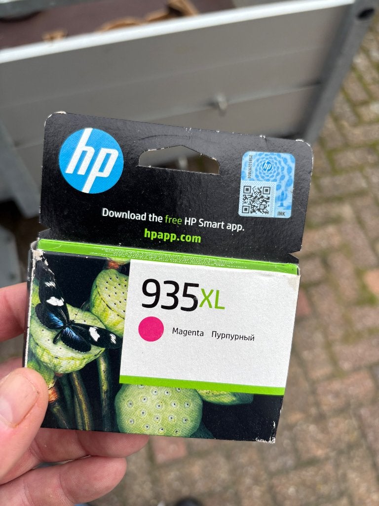 Cartrige hp 935, Ophalen of Verzenden, Nieuw, Toner, HP origineel