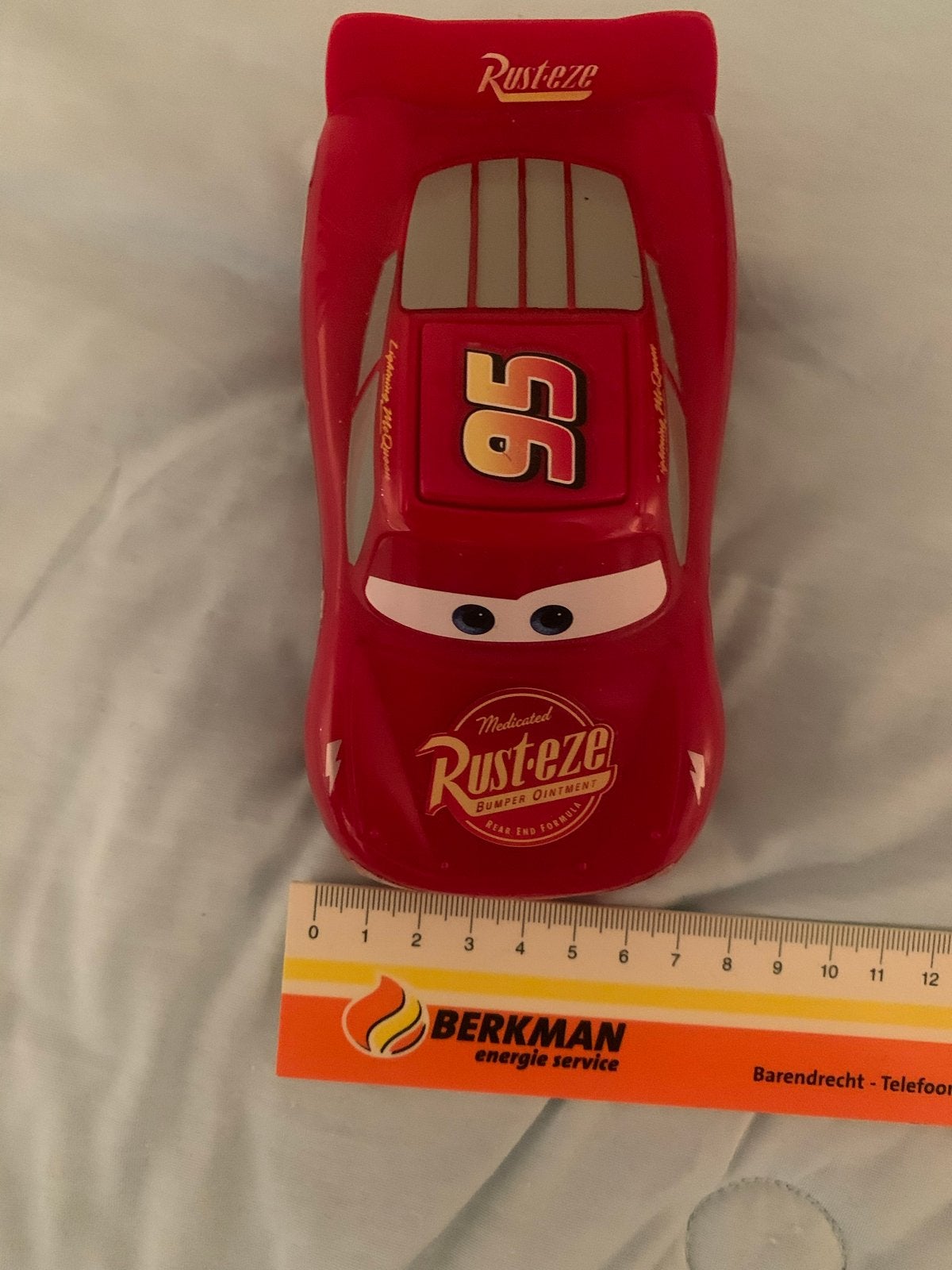 Disney Cars Bliksem McQueen speelgoedauto, Ophalen of Verzenden, Gebruikt
