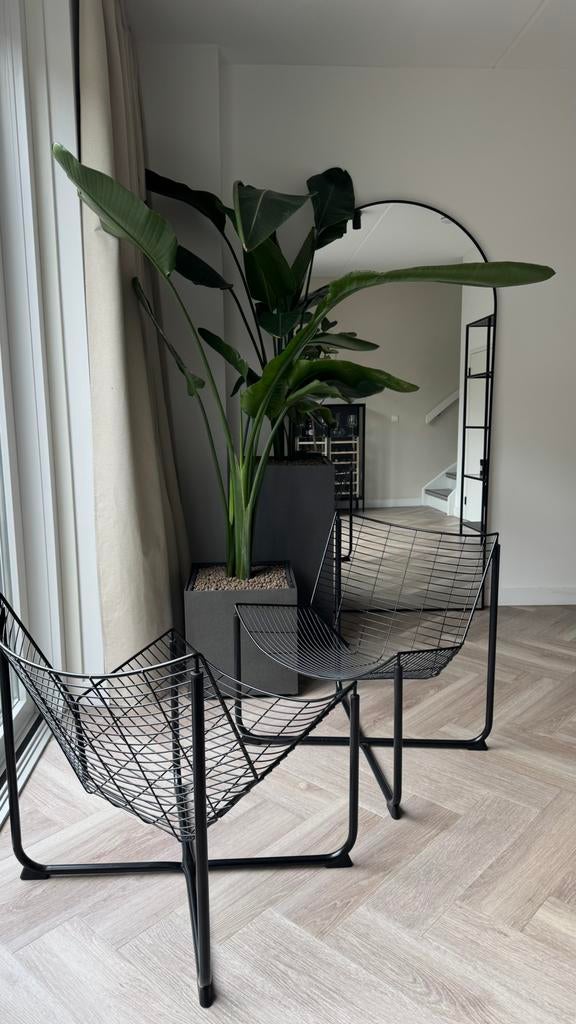 Zwarte IKEA SKÅLBODA stoel - 45€ per stuk, Huis en Inrichting, Stoelen, Gebruikt, Drie, Zwart, Ophalen of Verzenden