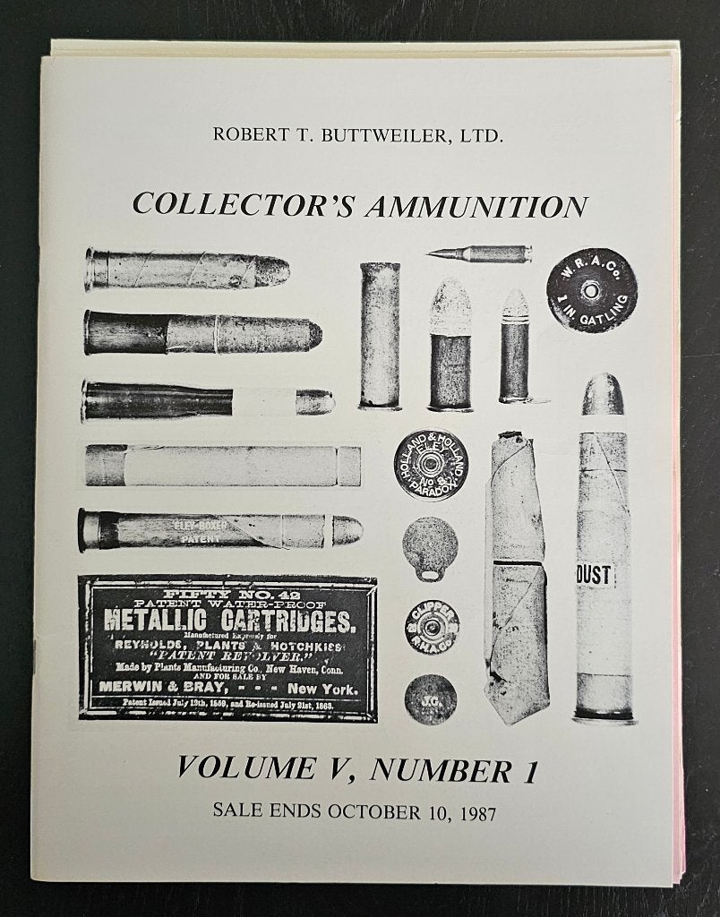 Munitie Veilingcatalogi van Robert T. Buttweiler, Boeken, Tweede Wereldoorlog, Robert T. Buttweiler, Nieuw, Ophalen of Verzenden