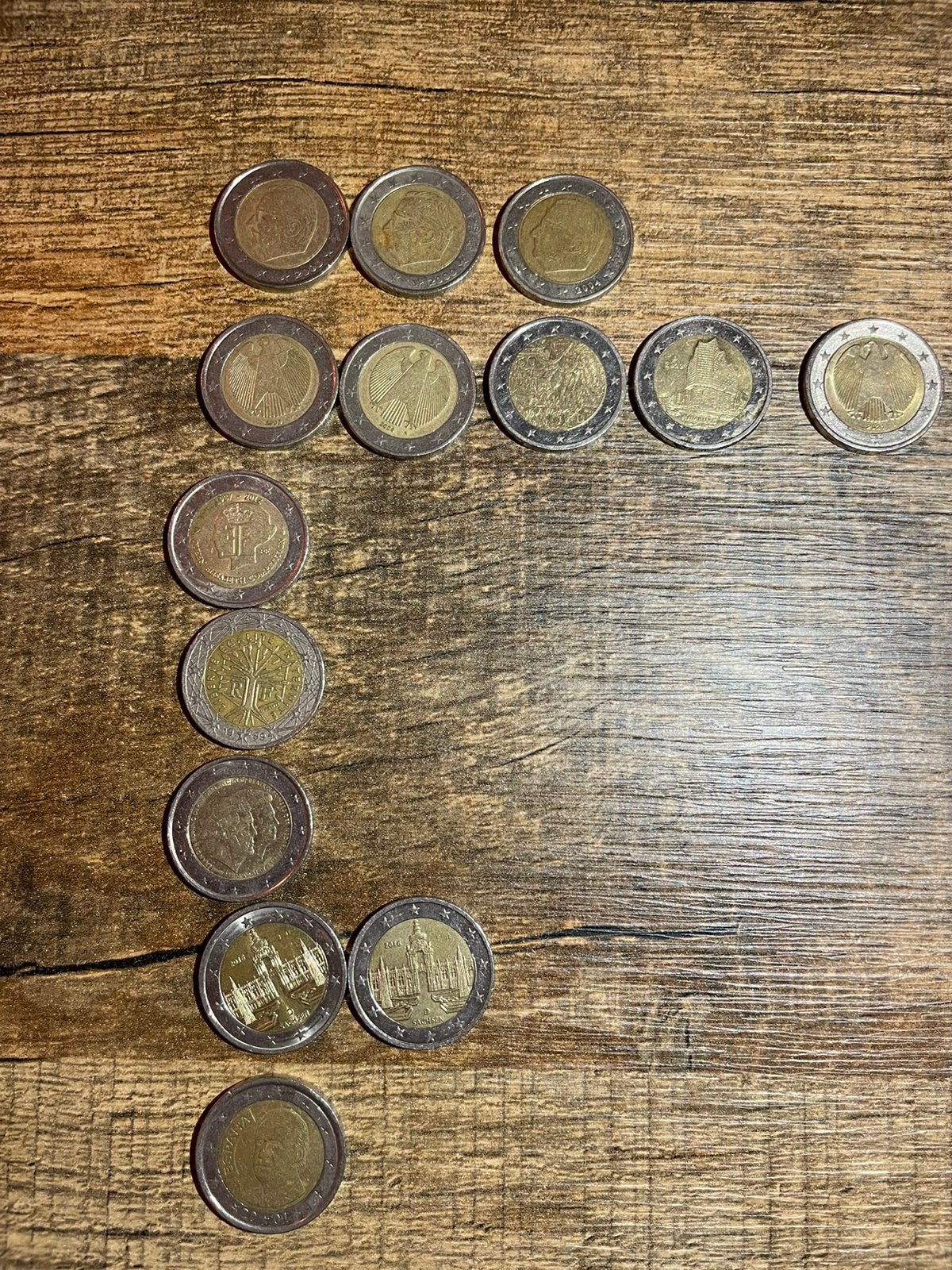 Verschillende 2 euromunten, Ophalen of Verzenden, Munten