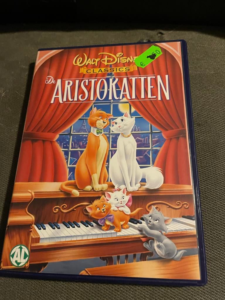 Walt Disney Classics: De Aristokatten DVD, Avontuur, Gebruikt, Alle leeftijden, Ophalen of Verzenden