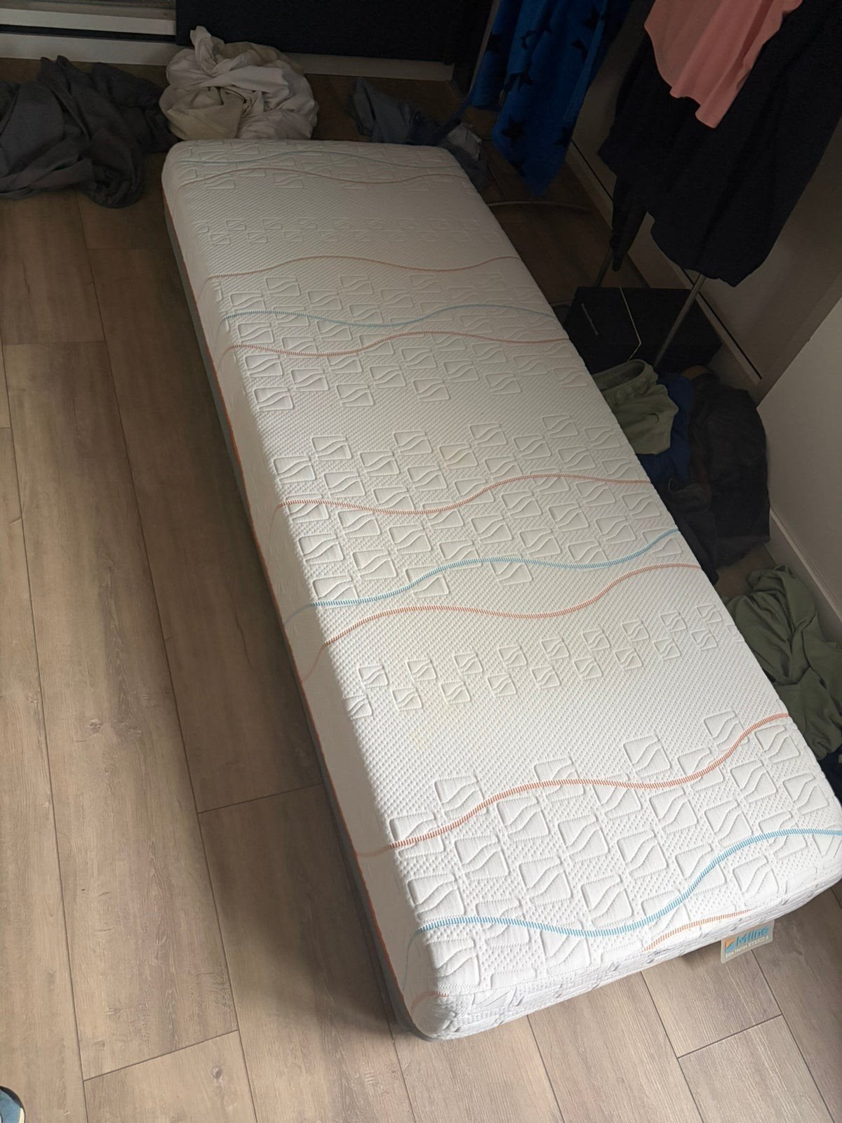 M Line Slowmotion Hybrid 5 matras 90x210 cm half jaar oud, Ophalen, 90 cm, Eenpersoons, 210 cm