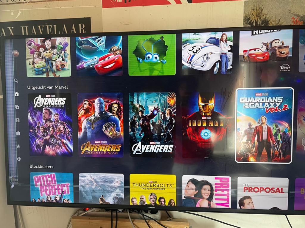Samsung smart TV 4K UHD, Ophalen, 100 cm of meer, 50 Hz, Samsung