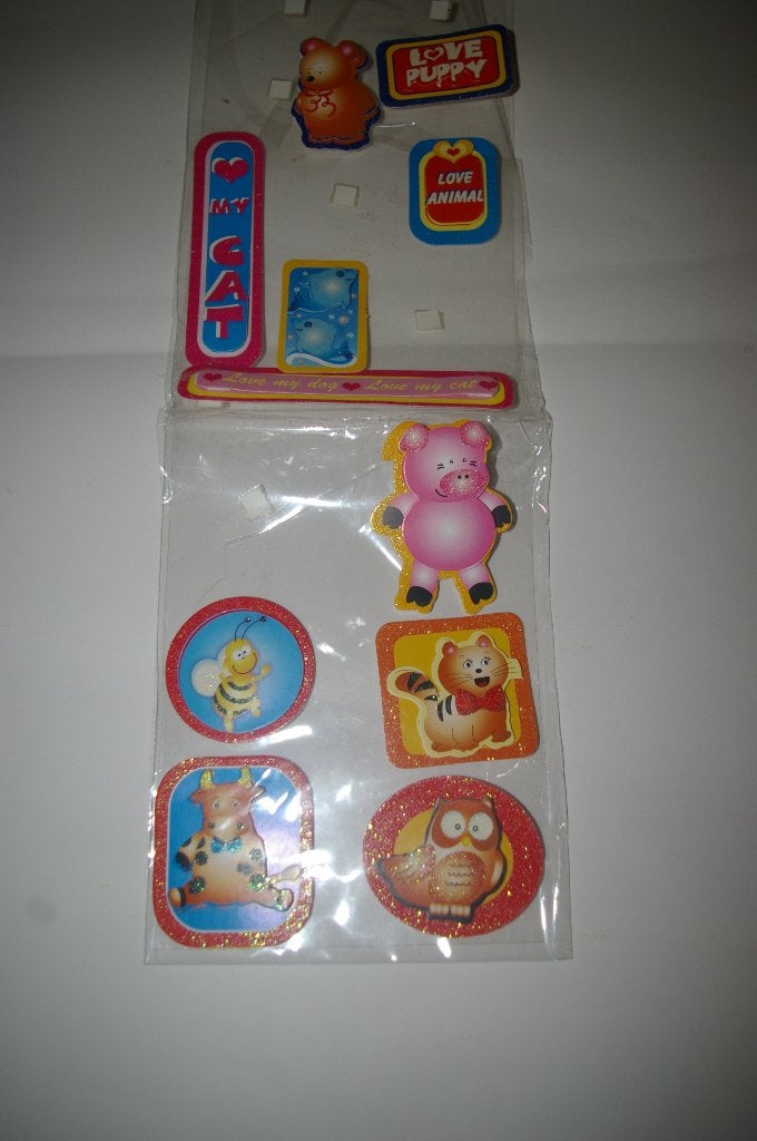Dieren sticker vellen., Ophalen of Verzenden, Nieuw, Overige typen