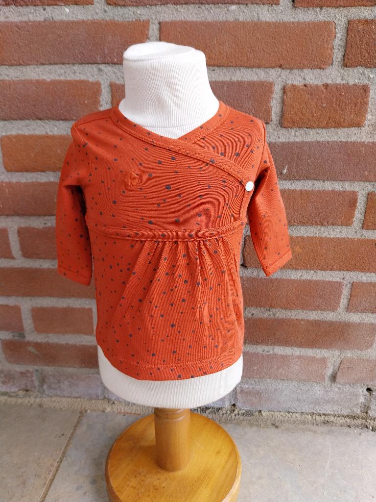 Jurk Noppies Liz Spicy Ginger maat 44 prematuur NIEUW, SO, Meisje, Jurkje of Rokje, Nieuw