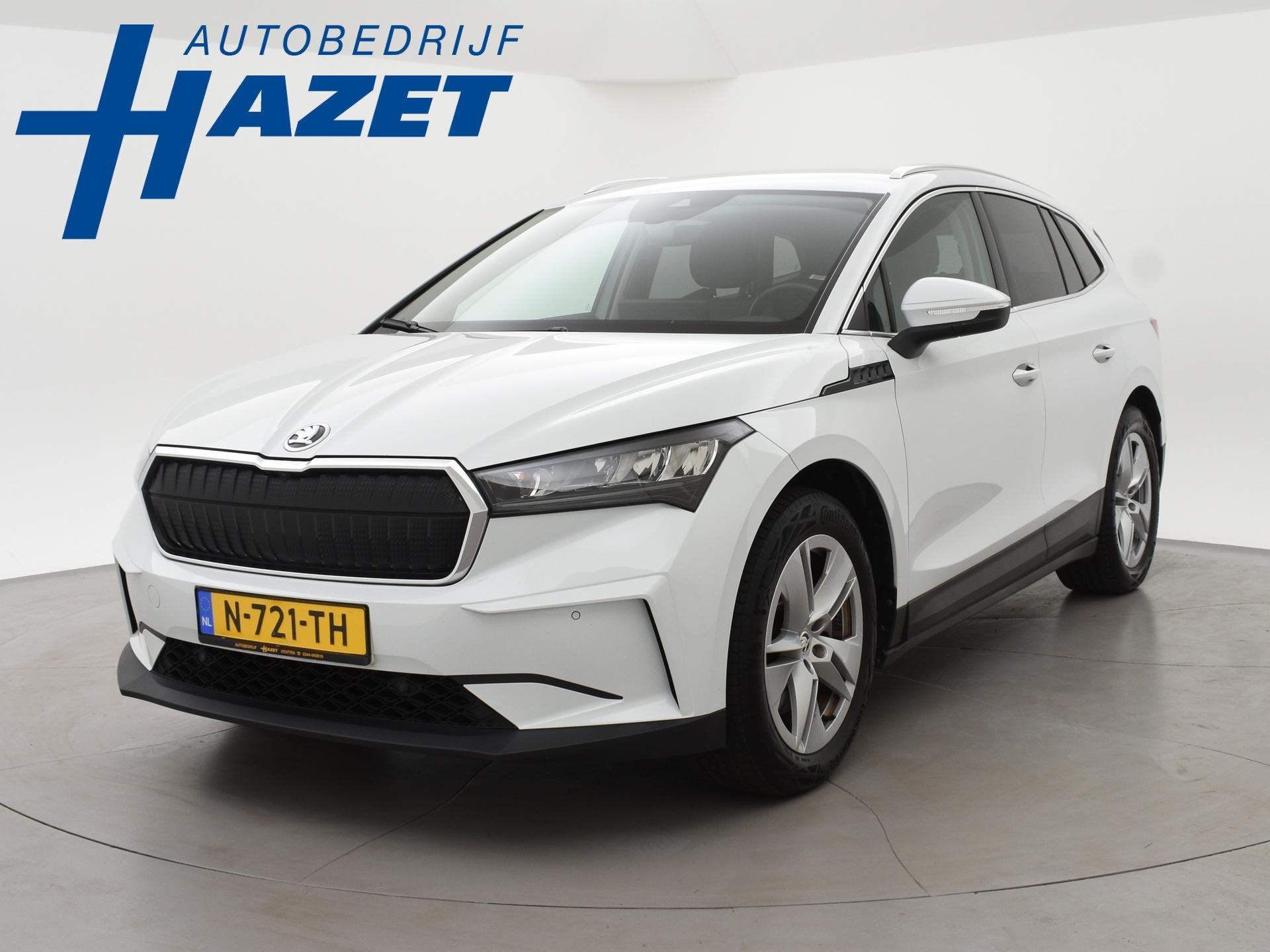 Skoda Enyaq iV 80 204 PK SOH 89,42% + WEGKL. TREKHAAK | SFEE, Achterwielaandrijving, Gebruikt, 544 km, 80 kWh