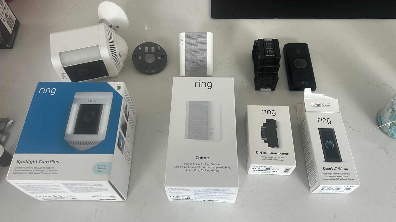 Ring deurbel bedraad, met trafo, shime, en camera, Ophalen of Verzenden