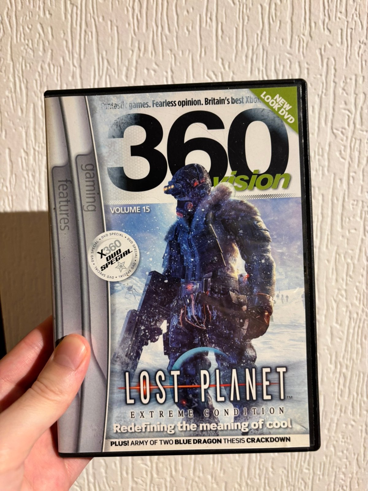 XBOX 360 Vision - Volume 15 - Demo DVD Disc, Gebruikt, Overige genres, 1 speler, Ophalen of Verzenden