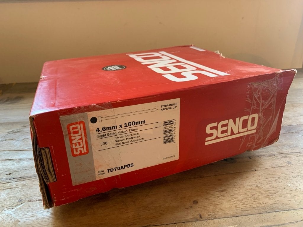 Senco stripnagels 4,6 x 160 mm TD70APBS – 500 stuks, Schroeven, Nieuw, Ophalen of Verzenden, KYOCERA Fastening Solutions Netherlands