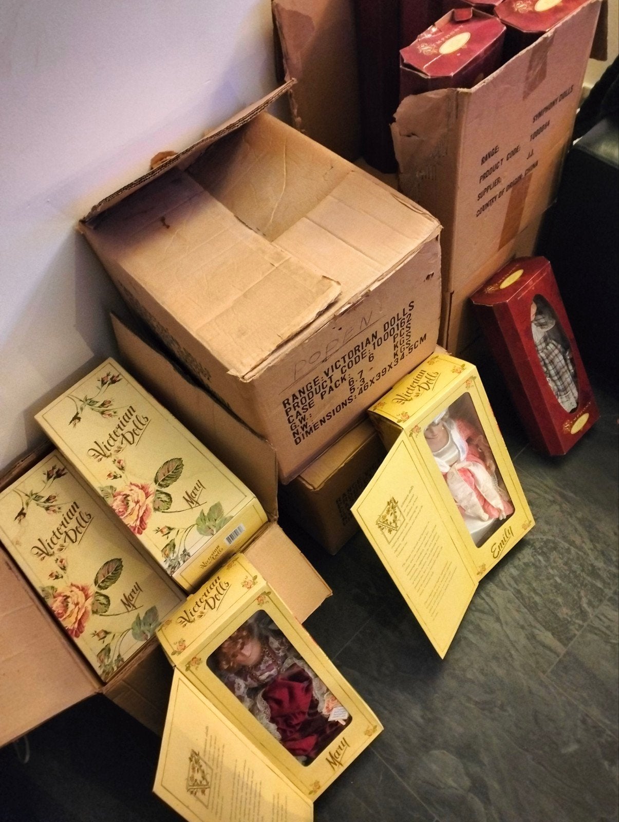 Partij nieuwe oude poppen, Verzamelen, Poppen, Ophalen, Pop