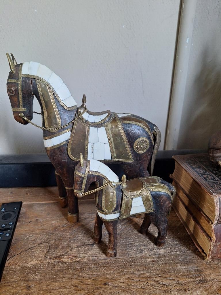 Oude marwari paardjes, Antiek en Kunst, Ophalen of Verzenden