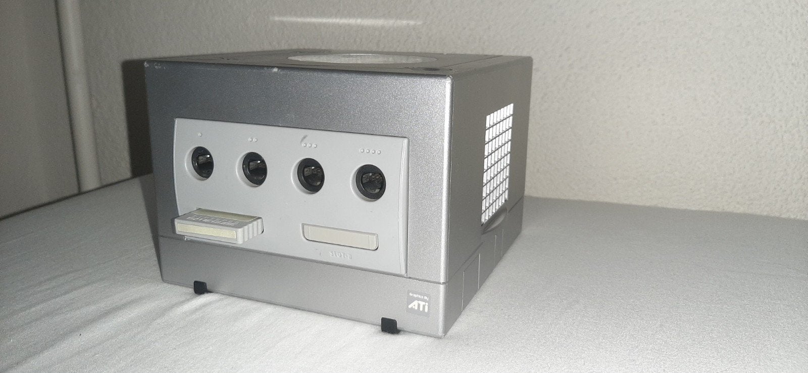 Nintendo gamecube, Spelcomputers en Games, Spelcomputers | Nintendo GameCube, Ophalen, Zo goed als nieuw, Zonder controller, Met geheugenkaart