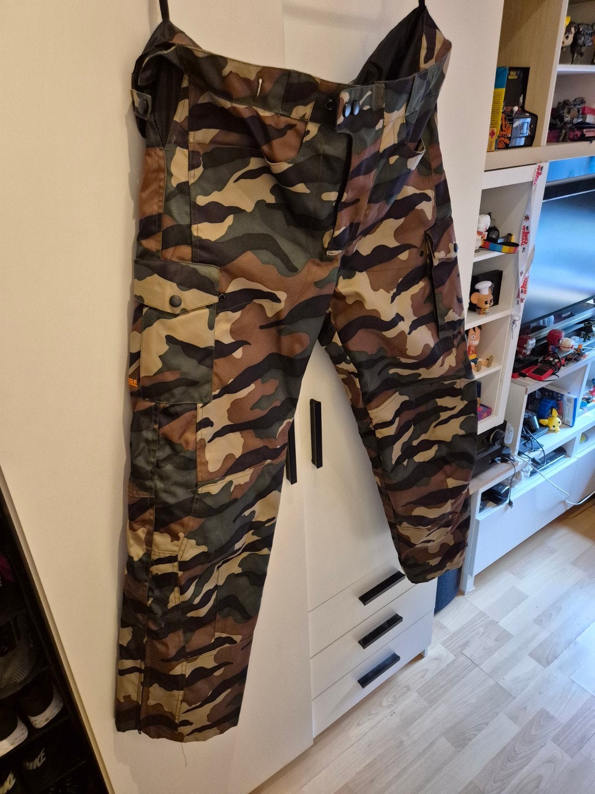 Motor regenbroek camouflage - Maat XL, Motoren, Dames, Polo, Ophalen of Verzenden, Broek | textiel