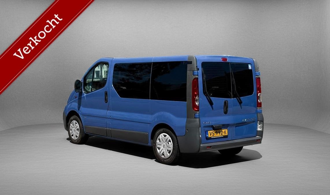 Opel Vivaro bestel 2.0 CDTI automaat Rolstoelvervoer, Automaat, Stof, Met garantie (alle), Blauw