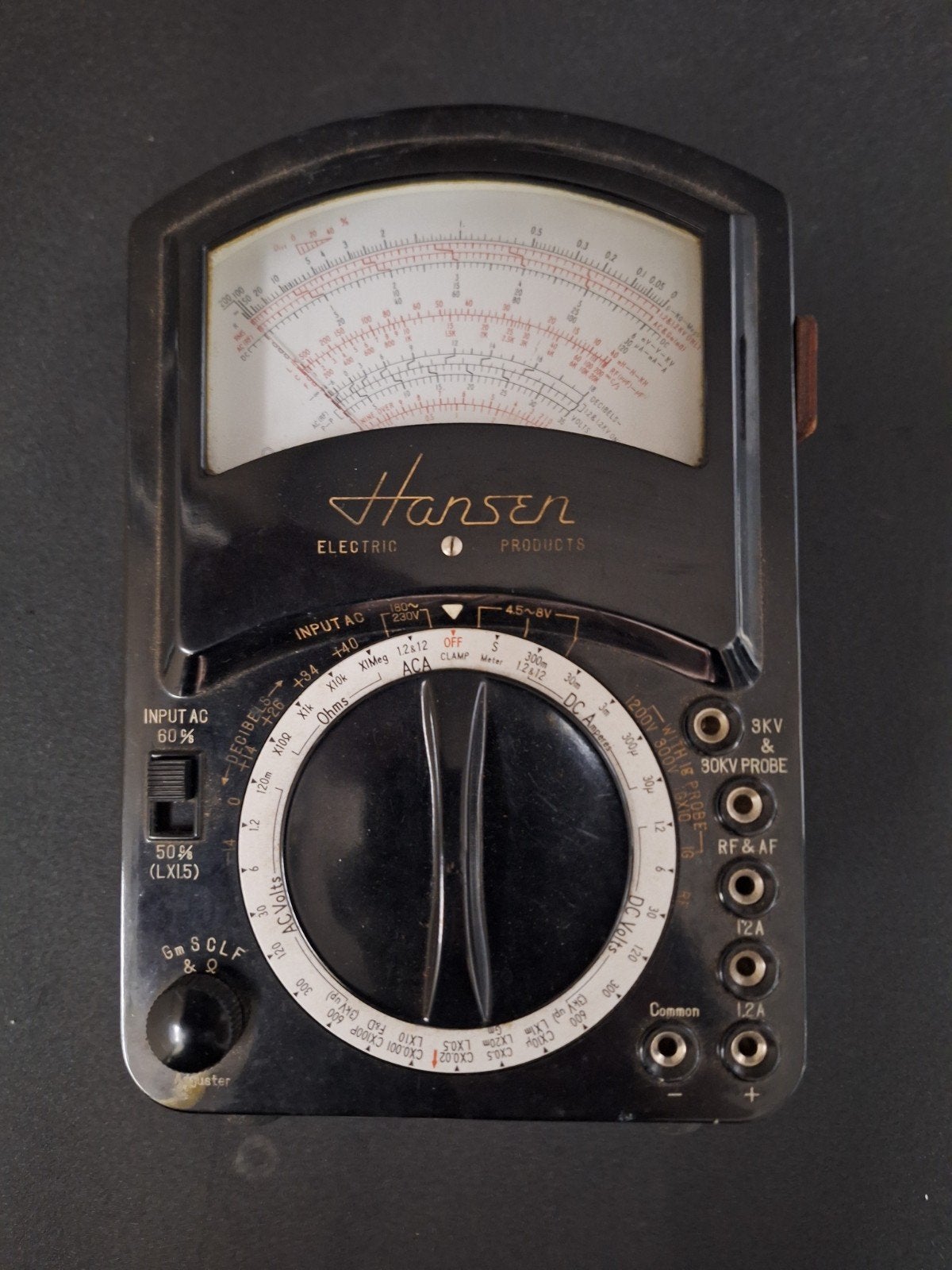Hansen M-70 Universeelmeter - Vintage Multimeter, Ophalen of Verzenden, Gebruikt, Multimeter
