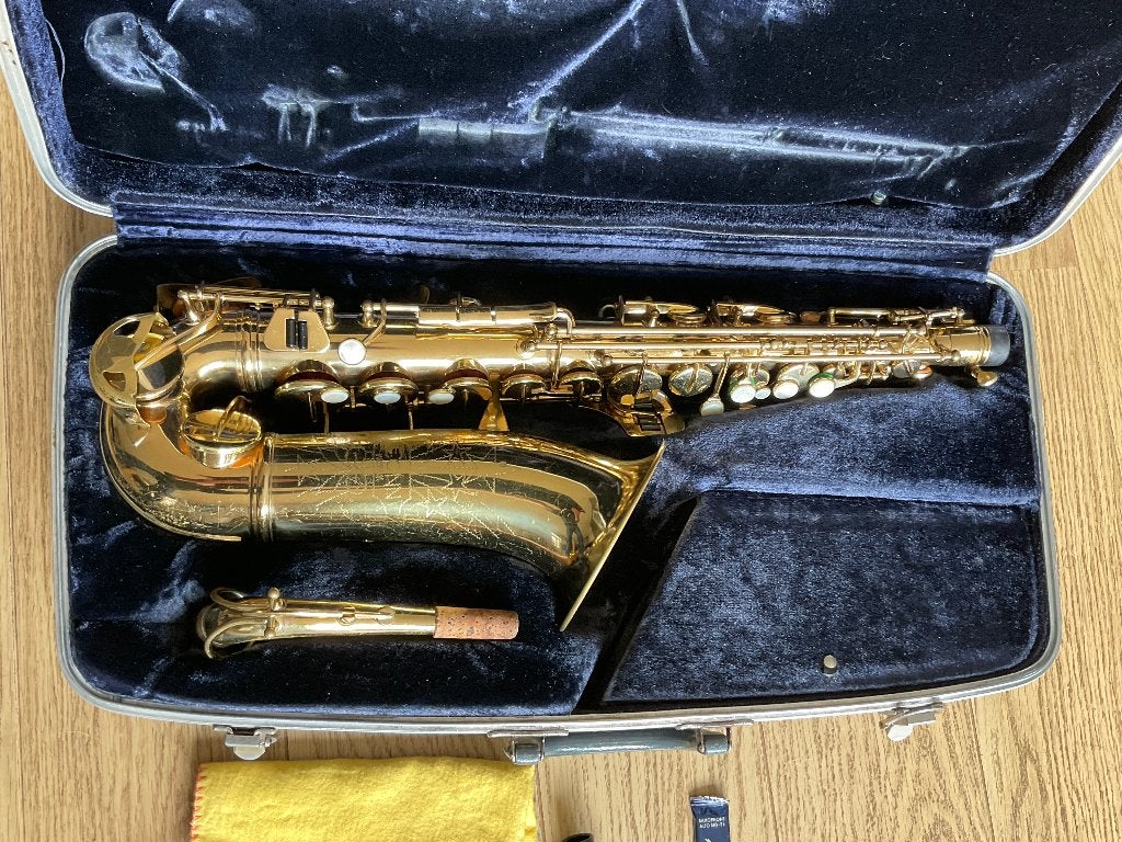 Alt sax Conn Shooting Star, Ophalen of Verzenden, Gebruikt, Alt, Met koffer