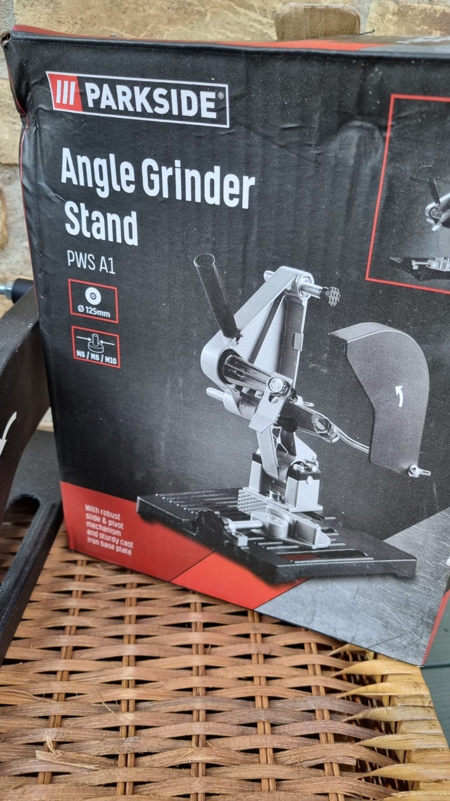 Parkside Haakse Slijper Standaard PWS A1 - Nieuw in doos, Ophalen, Zo goed als nieuw, Overige typen, Parkside