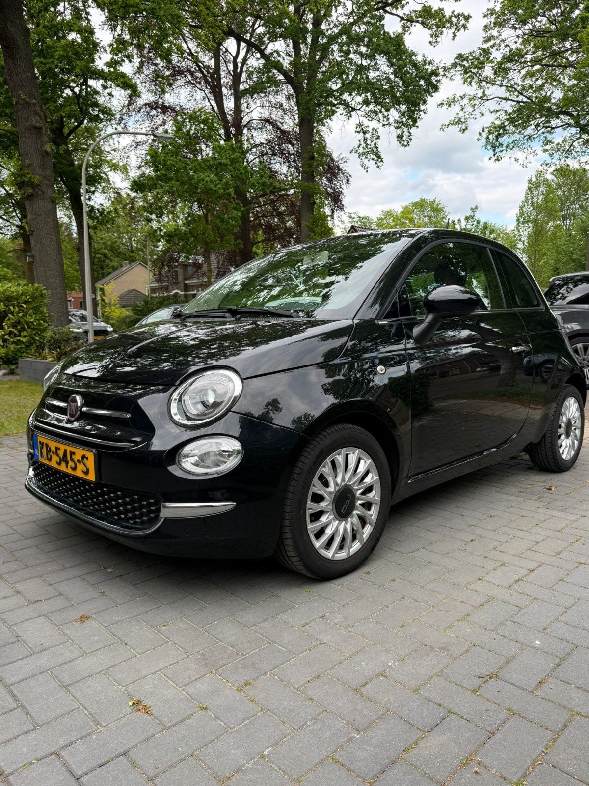 Fiat 500 Twinair Turbo 80pk Dualogic 2016 Zwart, 31 €/maand, Zwart, Origineel Nederlands, 26 km/l
