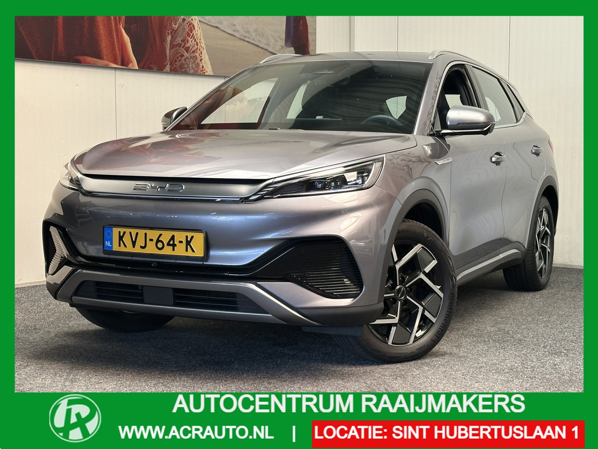 BYD ATTO 3 (SOH 93%) DESIGN 60 kWh WLTP 420 KM * 45 STUKS OP, Auto's, Dealer onderhouden, Gebruikt, 204 pk, SUV of Terreinwagen