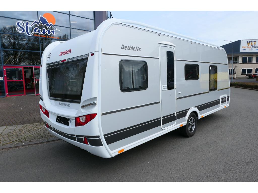 Dethleffs Nomad 530 DR zeer ruim met airco, Caravans en Kamperen, Caravans, Rondzit, Dethleffs, 5 tot 6 meter, Overige typen