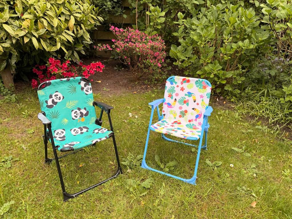 2 kinderklapstoeltjes met inklapbeveiliging (1-4 jaar), Ophalen, Gebruikt, Twee, Overige kleuren