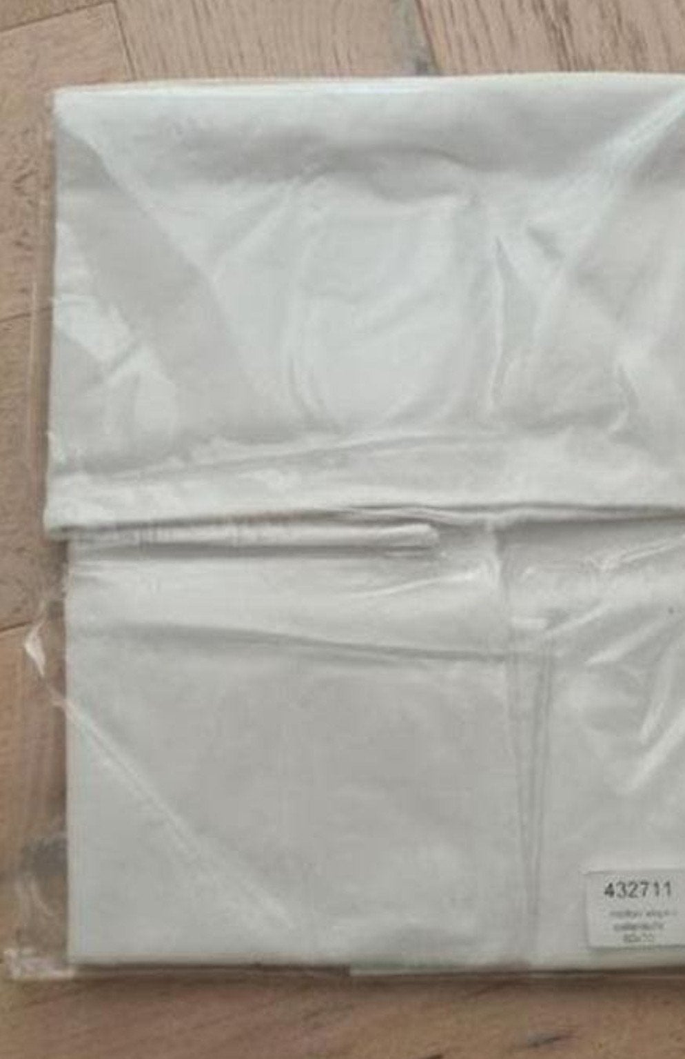 Waterdichte kussenhoes wit 60 x 70 cm NIEUW, Overige merken, Jongetje of Meisje, Nieuw, Ophalen of Verzenden