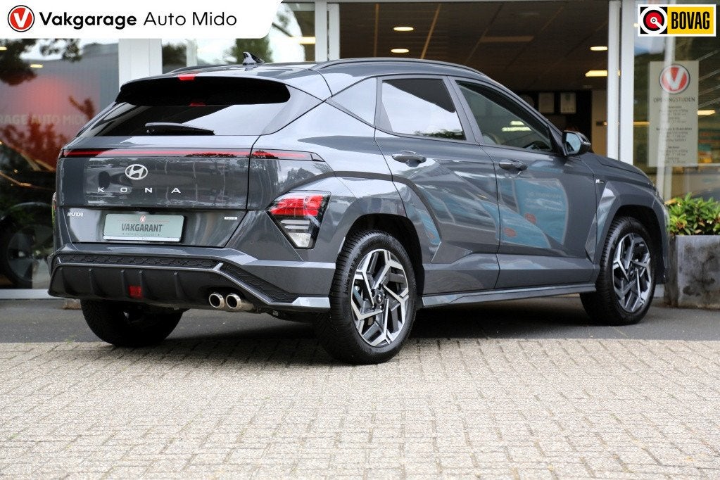 Hyundai KONA 1.6 GDI HEV Hybride Automaat N-LINE | 1e eigena, Auto's, Hyundai, Automaat, 12 maanden, 0 cilinders, Gebruikt