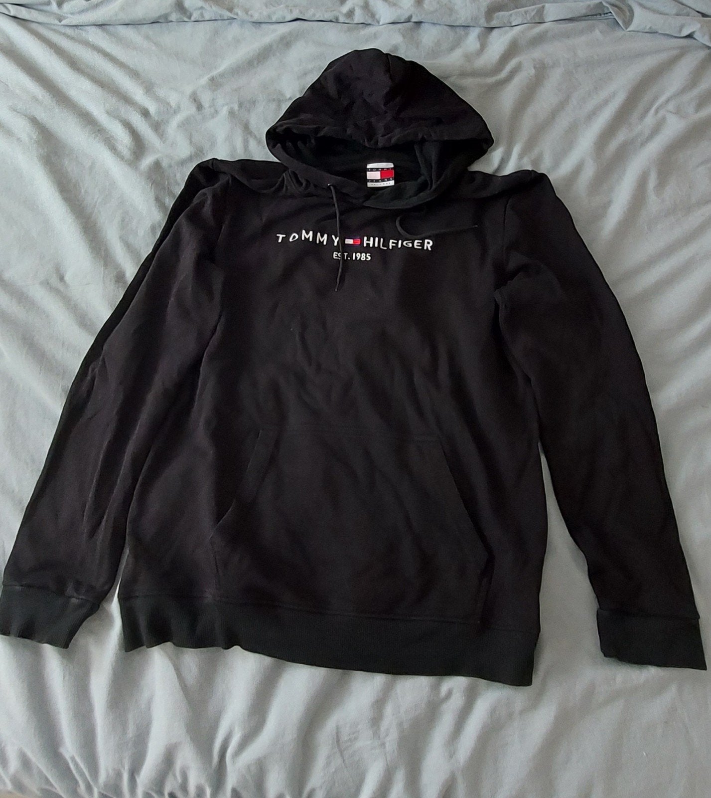 TOMMY HILFIGER Hoody XXL zwart, Ophalen of Verzenden, Zo goed als nieuw, Overige maten
