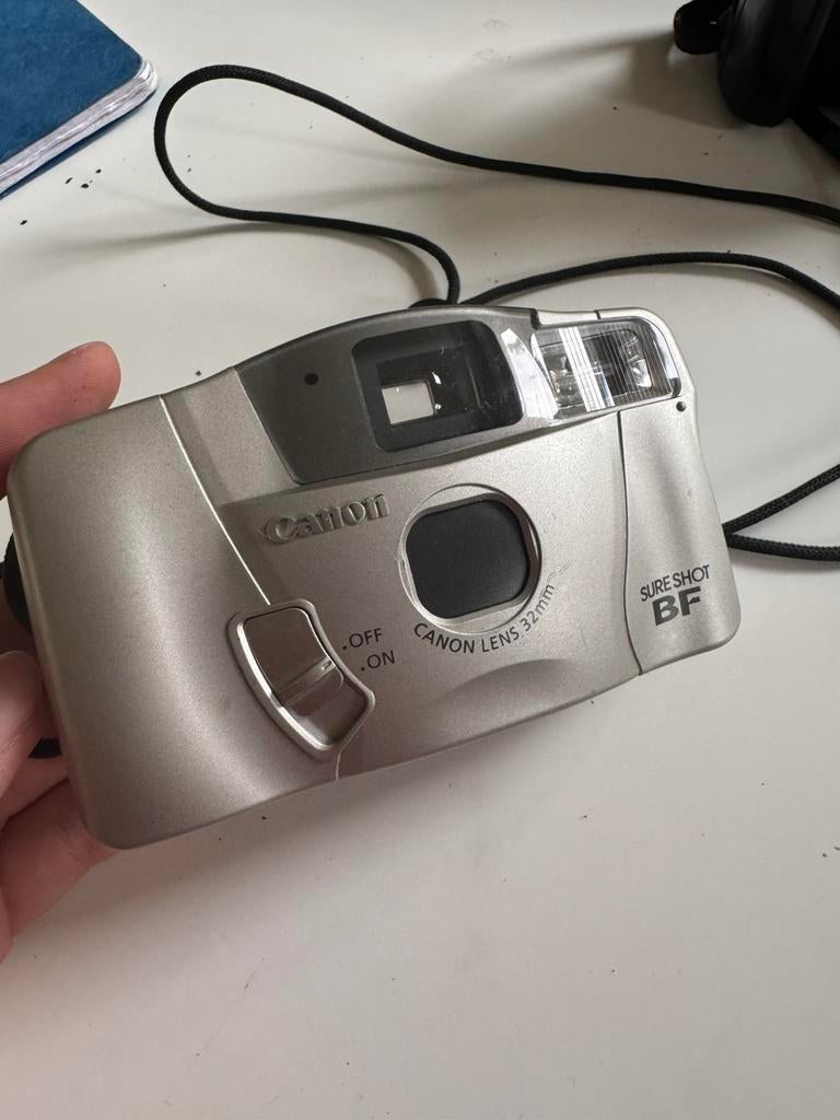 Canon analoge fotocamera sureshot BF, Audio, Tv en Foto, Fotocamera's Analoog, Ophalen, Zo goed als nieuw, Compact, Canon