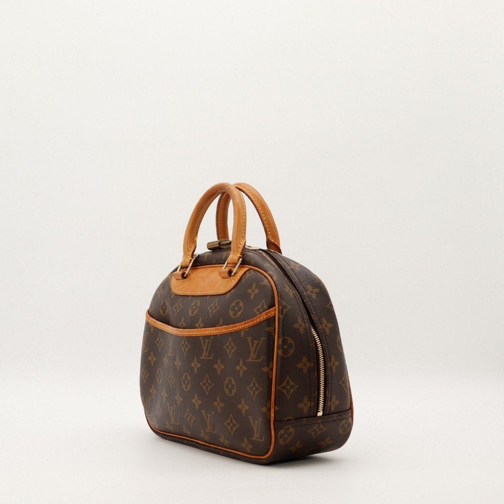 Louis Vuitton Trouville 28x22x12 cm handtas, Verzenden, Gebruikt, Bruin, Handtas