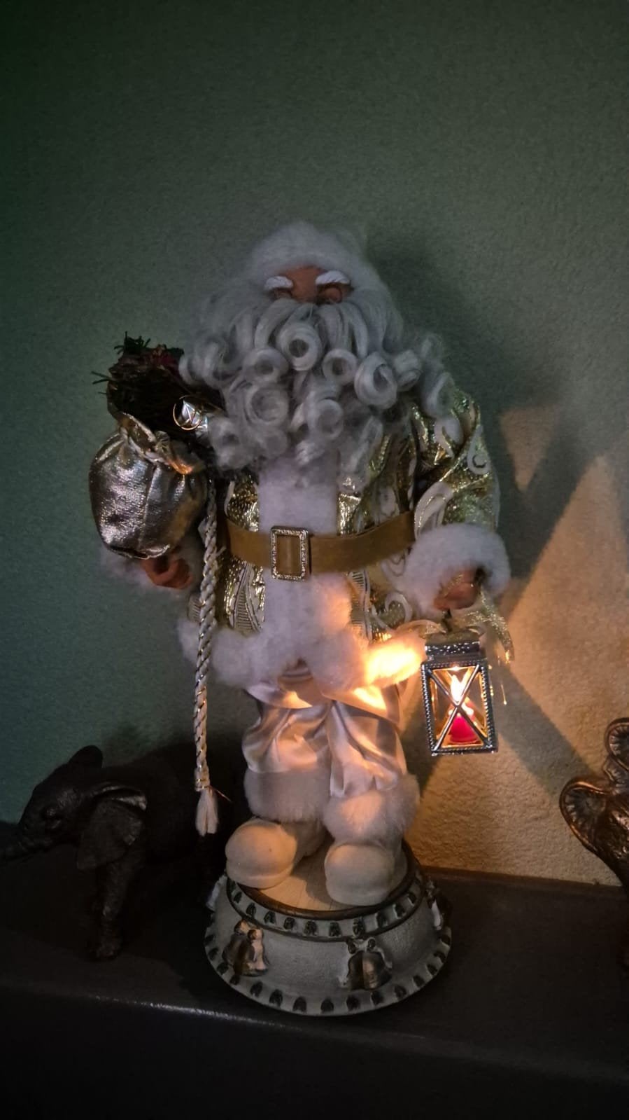 kerstman met licht geluid en beweegt., Diversen, Ophalen of Verzenden