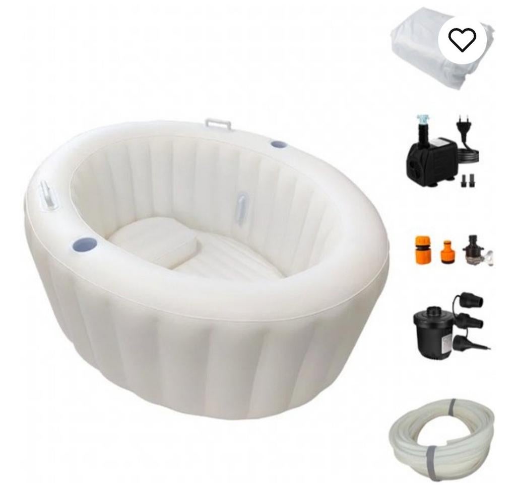 Bevalbad TE KOOP, Ophalen of Verzenden, Zo goed als nieuw, Pomp, Opblaasbaar