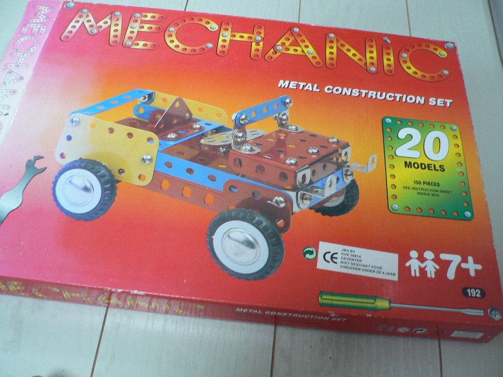 Mechanic Metal Construction set, Antiek en Kunst, Antiek | Speelgoed, Ophalen of Verzenden