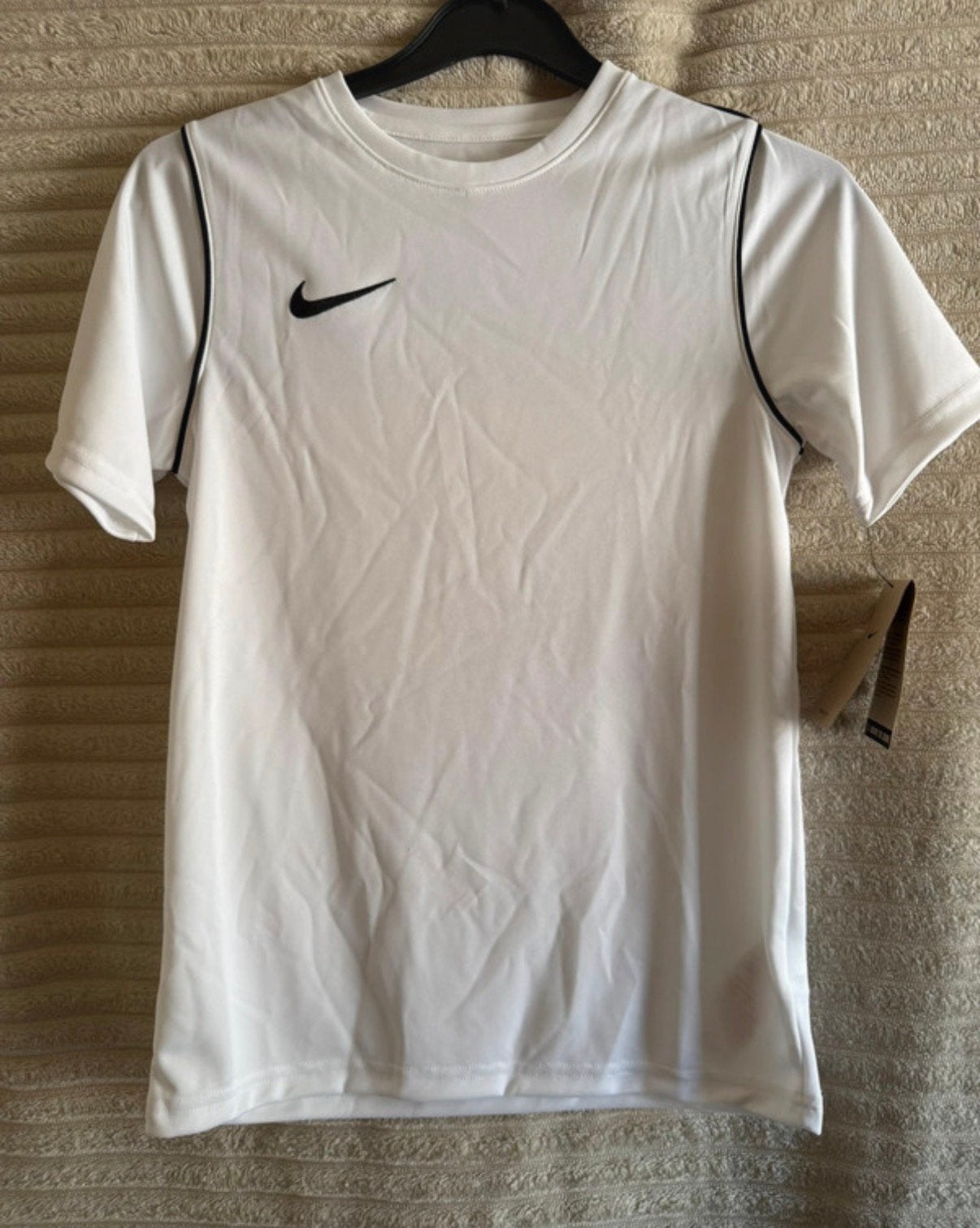 Nike Dri-FIT  wit – maat 147-158 (L), Kinderen en Baby's, Kinderkleding | Maat 158, Ophalen of Verzenden, Nieuw, Jongen of Meisje